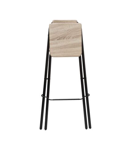 Tabouret de bar Louna - H. 97,5 cm - Beige