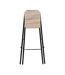 Tabouret de bar Louna - H. 97,5 cm - Beige