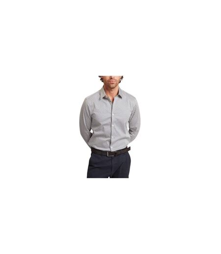 Chemise Motif/style Géométrique Homme Gris Ted Baker