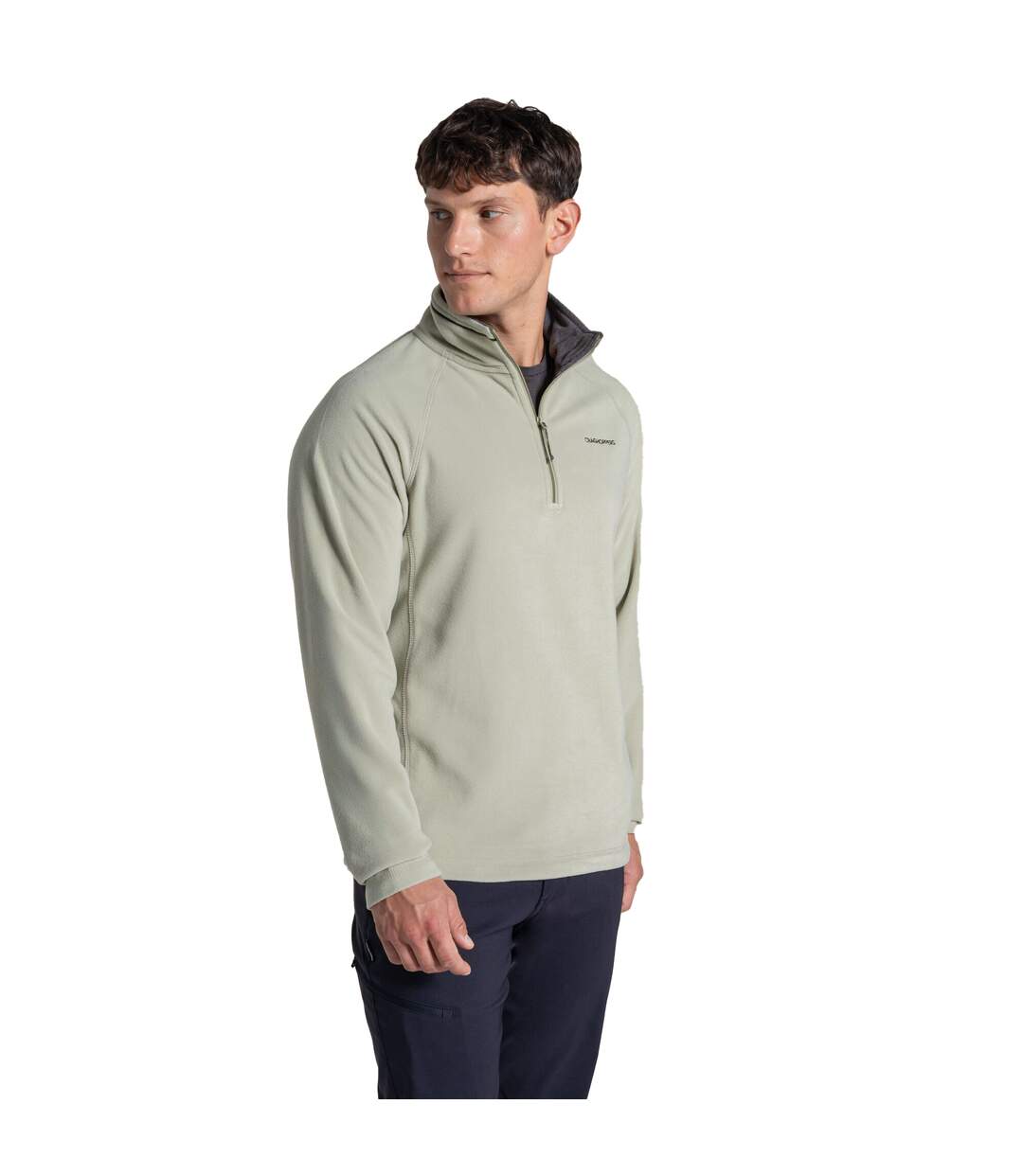 Mens Corey Vi Half Zip Fleece Top Bayleaf Craghoppers-1