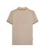 Polo Homme Marron Clair Blanc Bleu Marine Abricot Lambretta-3