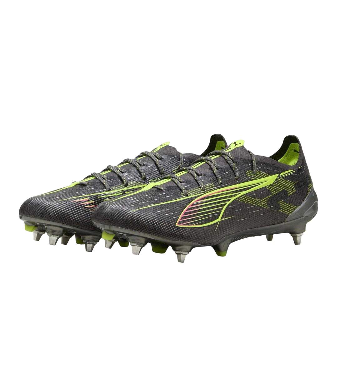 Unisex Adult 5 Ultimate Soft Ground Football Boots Silver Puma-4