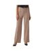 Pantalon Fluide Beige Femme VERO MODA Wide - XXL-L32