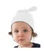 Bonnet à nœud bébé unisexe blanc Babybugz-2