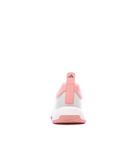 Baskets blanches/roses femme adidas everyset trainer