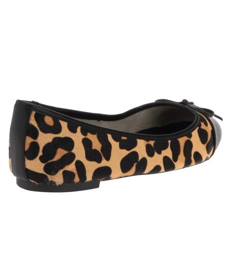 Ballerines harpington femme marron / noir Dune London
