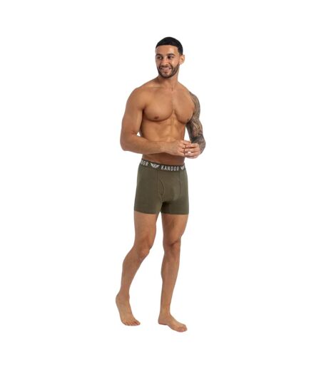 Pack of 7  Mens quinfly bamboo boxer shorts  multicoloured Kandor