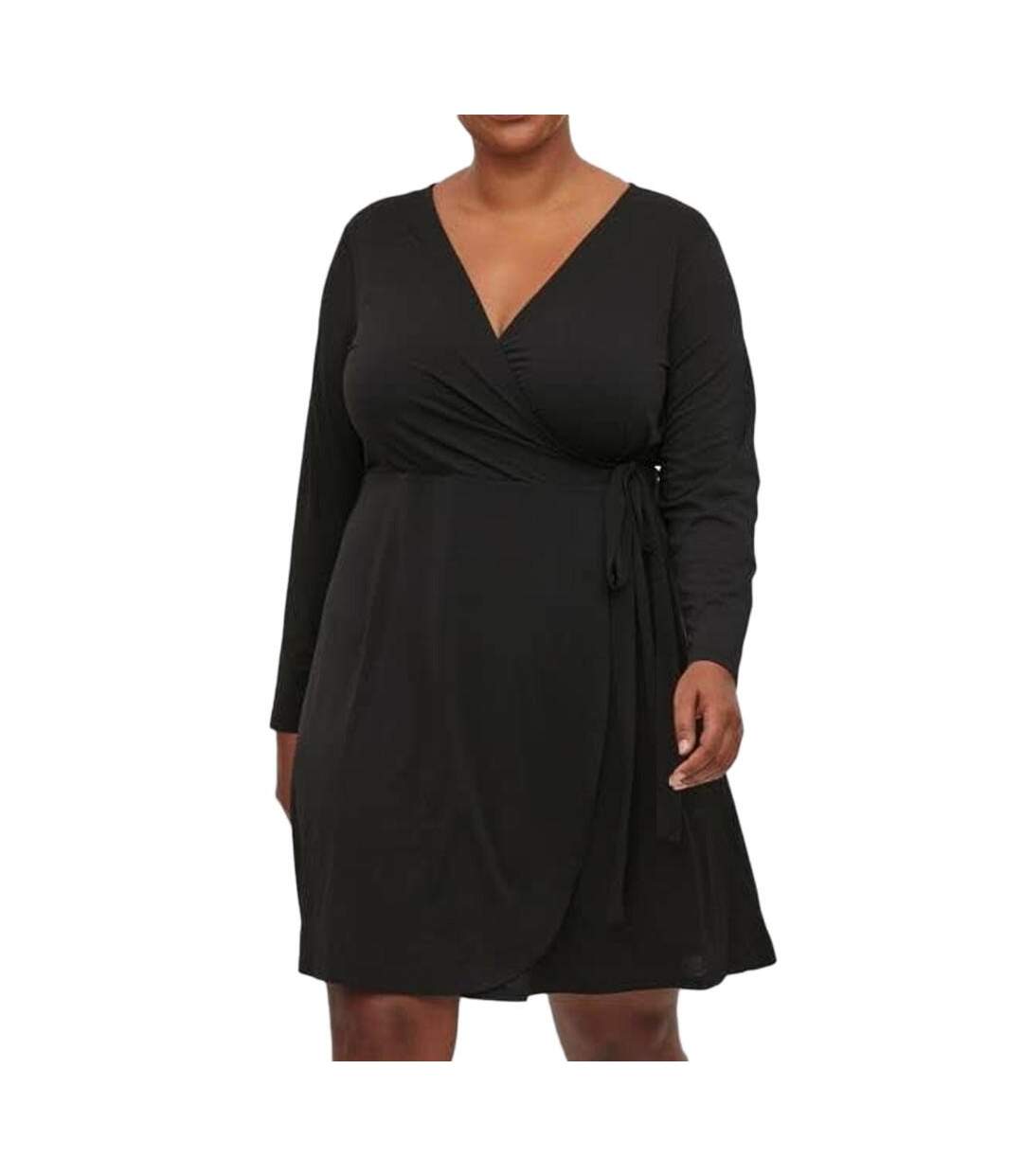Robe noire femme vila evoked borneo-1