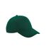 Casquette ultimate adulte vert bouteille Beechfield