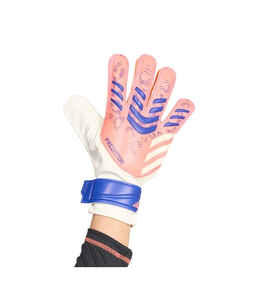Gants De Gardien De But Entraînement Predator Pro Adulte Orange Bleu Adidas-4