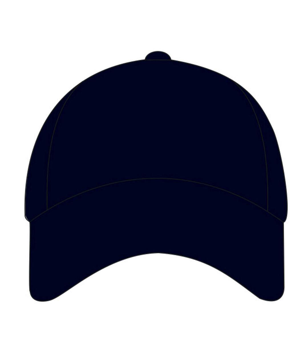 Casquette adulte bleu marine / blanc Beechfield-3