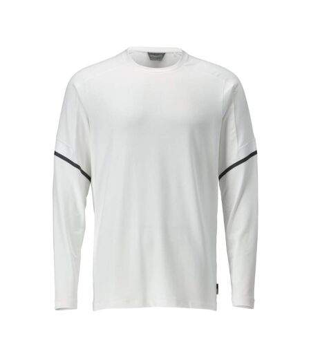 T-shirt Manches Longues Customised Homme Blanc Mascot
