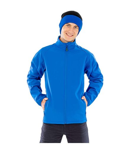 Veste Softshell Homme Bleu Roi Result Genuine Recycled