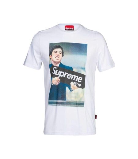 T-shirt Blanc Homme Supreme Grip Film - M