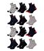 Chaussettes Homme LOTTO Pack de 12 paires QUARTER 4614