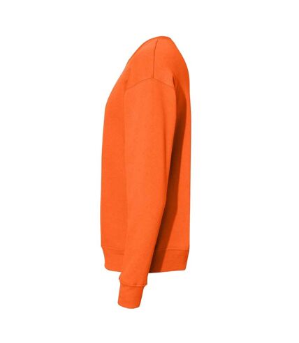 Sweatshirt unisexe orange Bella + Canvas