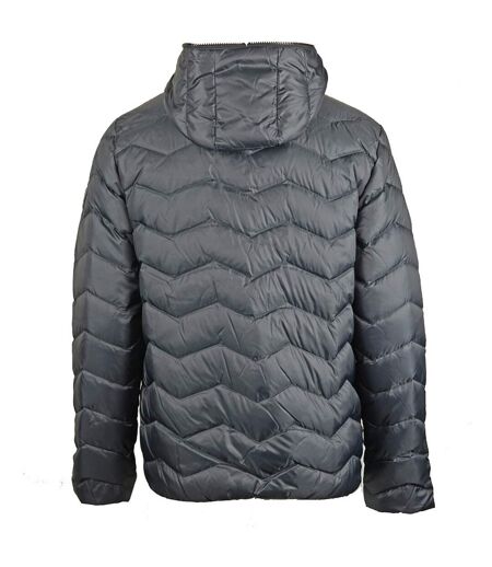 Doudoune Matelassée Motif/style Zig-zag Homme Noir Emporio Armani