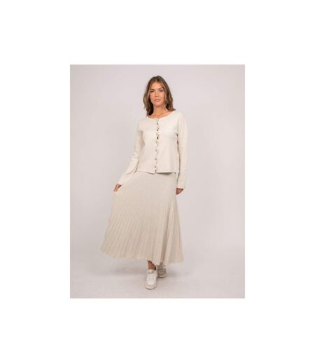 Gilet maille boutonné bordure festonnée KYTTEN - Dona X Lisa