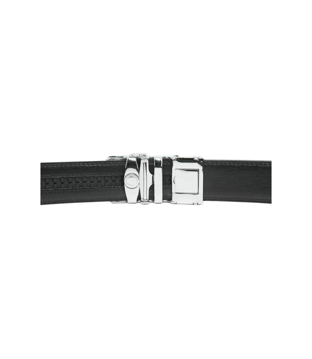 Ceinture homme en cuir de vachette de couleur marine - Sangle réglable