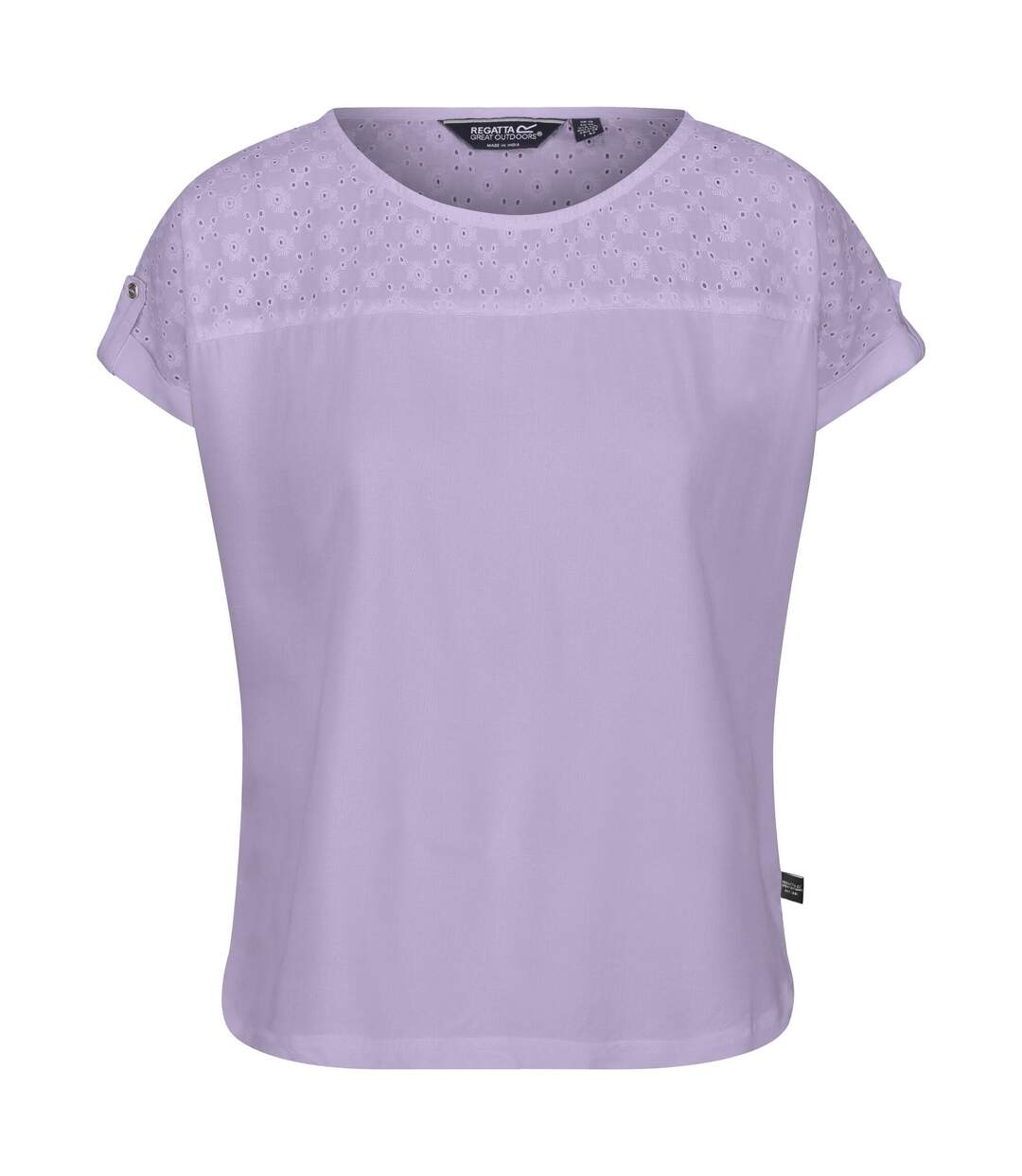 T-shirt jaida femme lilas pastel Regatta-1