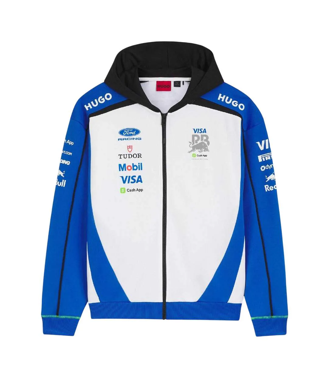 Veste À Capuche Visa Cash App Racing Bulls F1 Homme Bleu Moyen Hugo-1