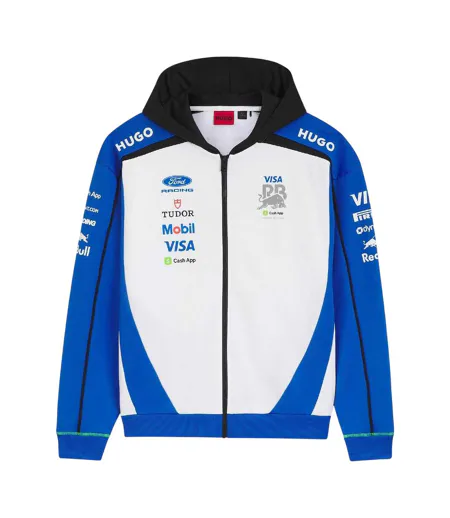 Veste À Capuche Visa Cash App Racing Bulls F1 Homme Bleu Moyen Hugo