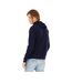 Sweatshirt Polaire À Capuche Unisexe Bleu Marine Bella + Canvas-4