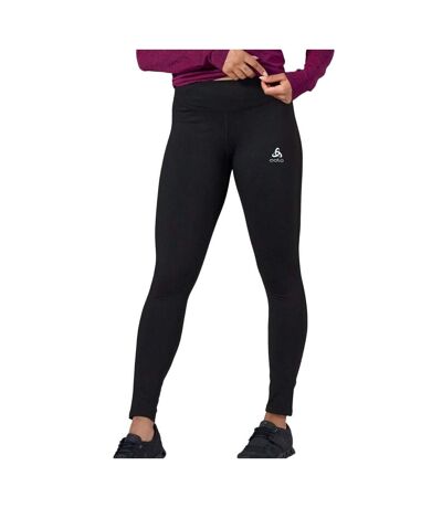 Legging Noir Femme Odlo Zeroweight - M