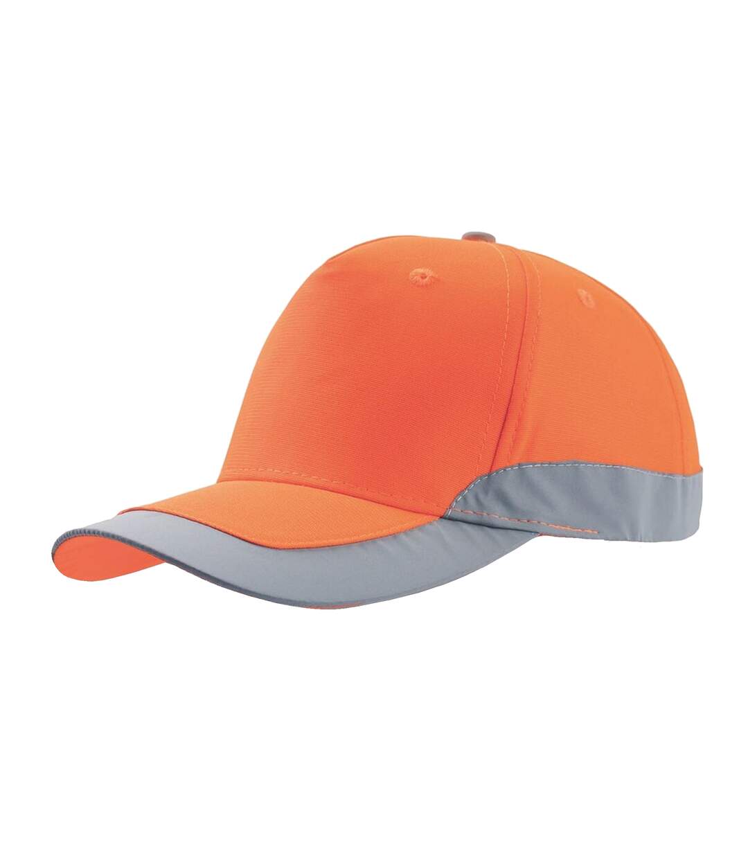 Atlantis Helpy 5 Panel Reflective Cap (Safety Orange) - UTAB184-1
