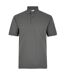 Mens Recycled Superwash 60c Polo Shirt Charcoal Kustom Kit-1
