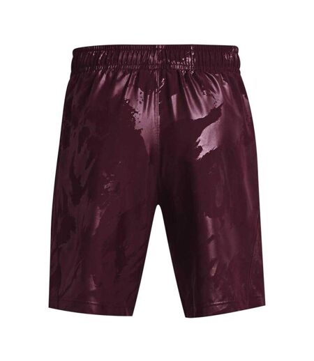 Mens Tech Woven Embossed Shorts Black Under Armour