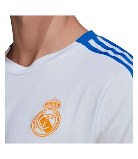 Real Madrid T-shirt Blanc Homme Adidas GU9711 - L