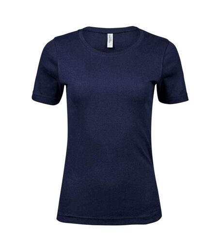 T-shirt interlock femme bleu marine Tee Jays Tee Jays