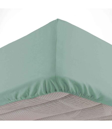 Drap Housse en Coton Biolina 160x200cm Sauge