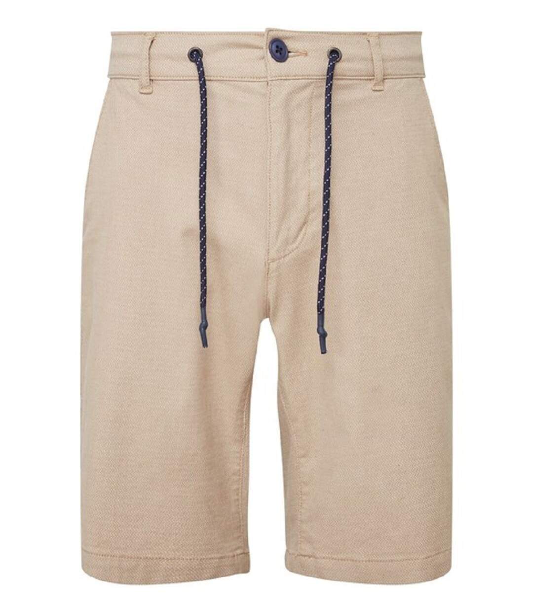 Bermuda chino décontracté - Homme - AQ057 - beige naturel-1