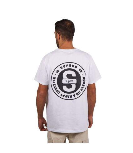 Oversize SPRBCO-001 Men's Short Sleeve Round Collar T-Shirt