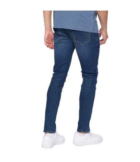Jean Overburg Homme Bleu Foncé Duck And Cover