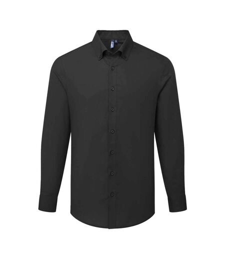 Chemise Habillée Manches Longues Supreme Homme Noir Premier