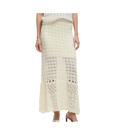 Jupe beige vila femme vidolise ankle