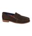 Mocassins homme marron foncé Roamers