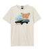 Unisex Adult Low Rider Snoop Dogg T-shirt White Amplified-1