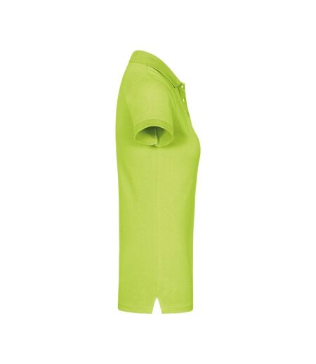 Polo Excd Femme Vert Pomme Promodoro