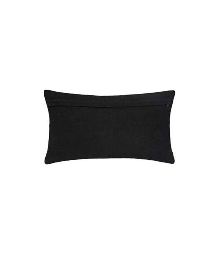 Coussin Déco Effet 3D Safari 38x58cm Noir & Blanc