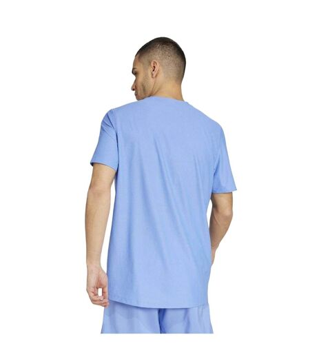 T-shirt The Run Homme Bleu Adidas