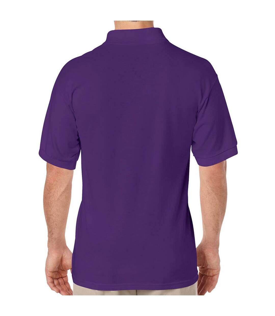 Polo Adulte Violet Gildan-3