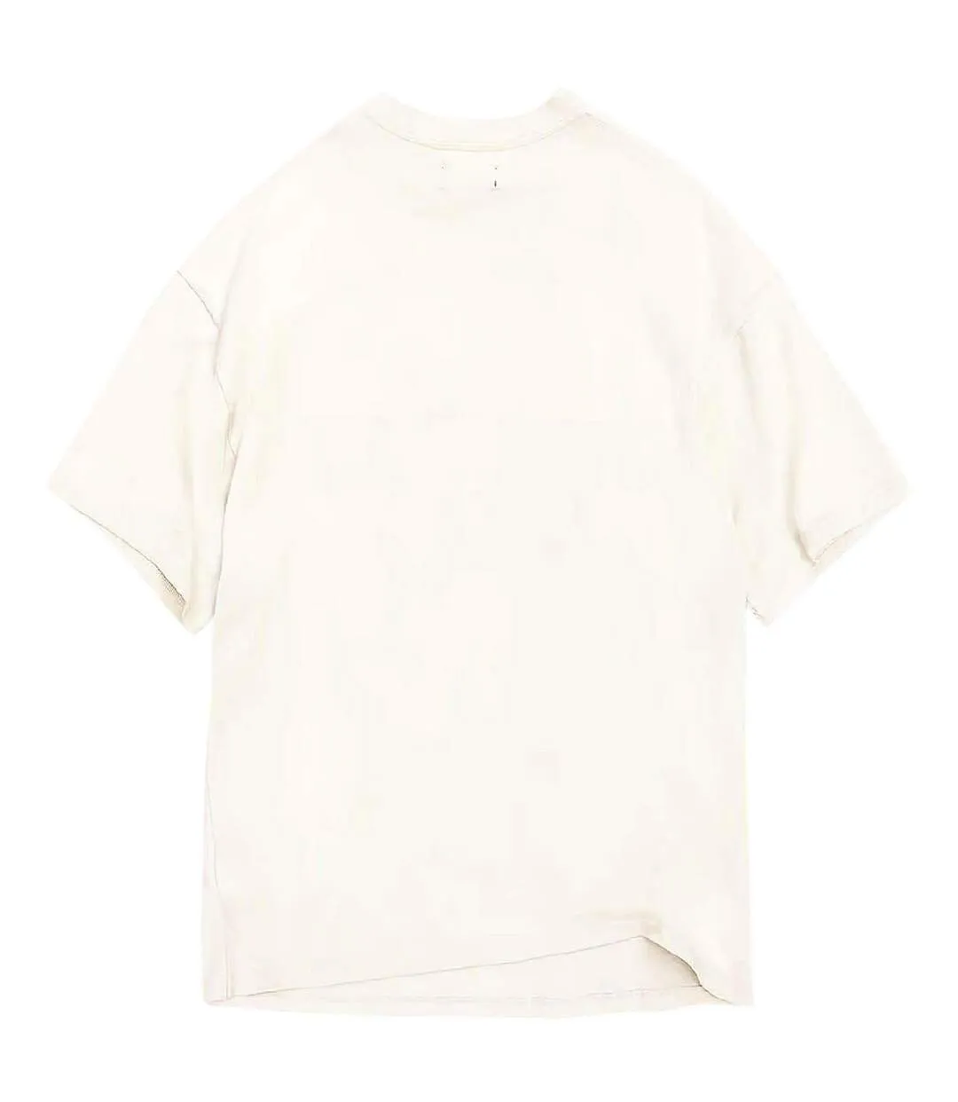 T-shirt Motif/style Lettrage Punk Homme Blanc LY-3