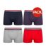 Boxers Performance Homme Bleu Marine Rouge Gris Fila-1