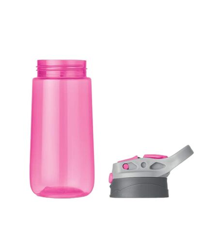 Shiku tritan 450ml water bottle one size transparent pink MidOcean