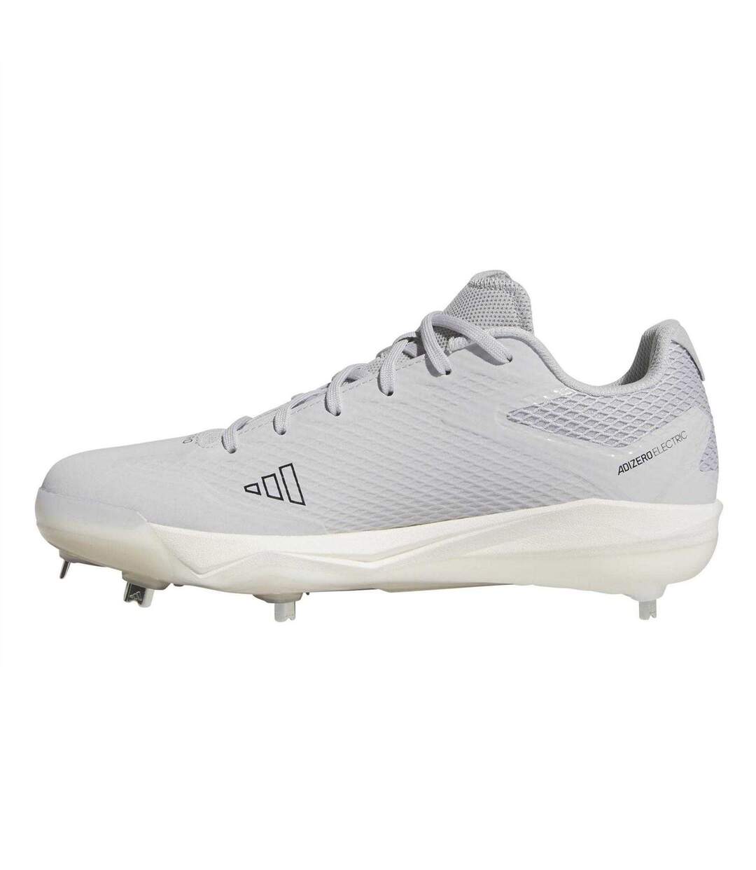 Mens Adizero Electric Baseball Shoes Light Grey Adidas-3