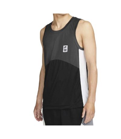 Débardeur gris/noir homme nike starting5 - m